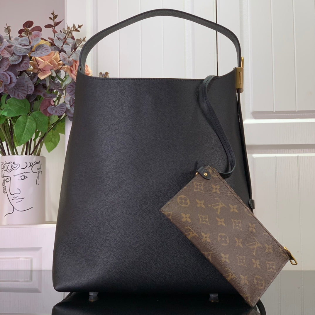 ＬＳ ＶＴＴＯＮ LOW KEY HOBO MM BLACK/BROWN