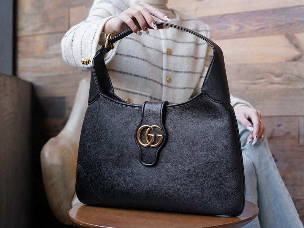 ＧＣＣＩAPHRODITE MEDIUM SHOULDER BAG BLACK
