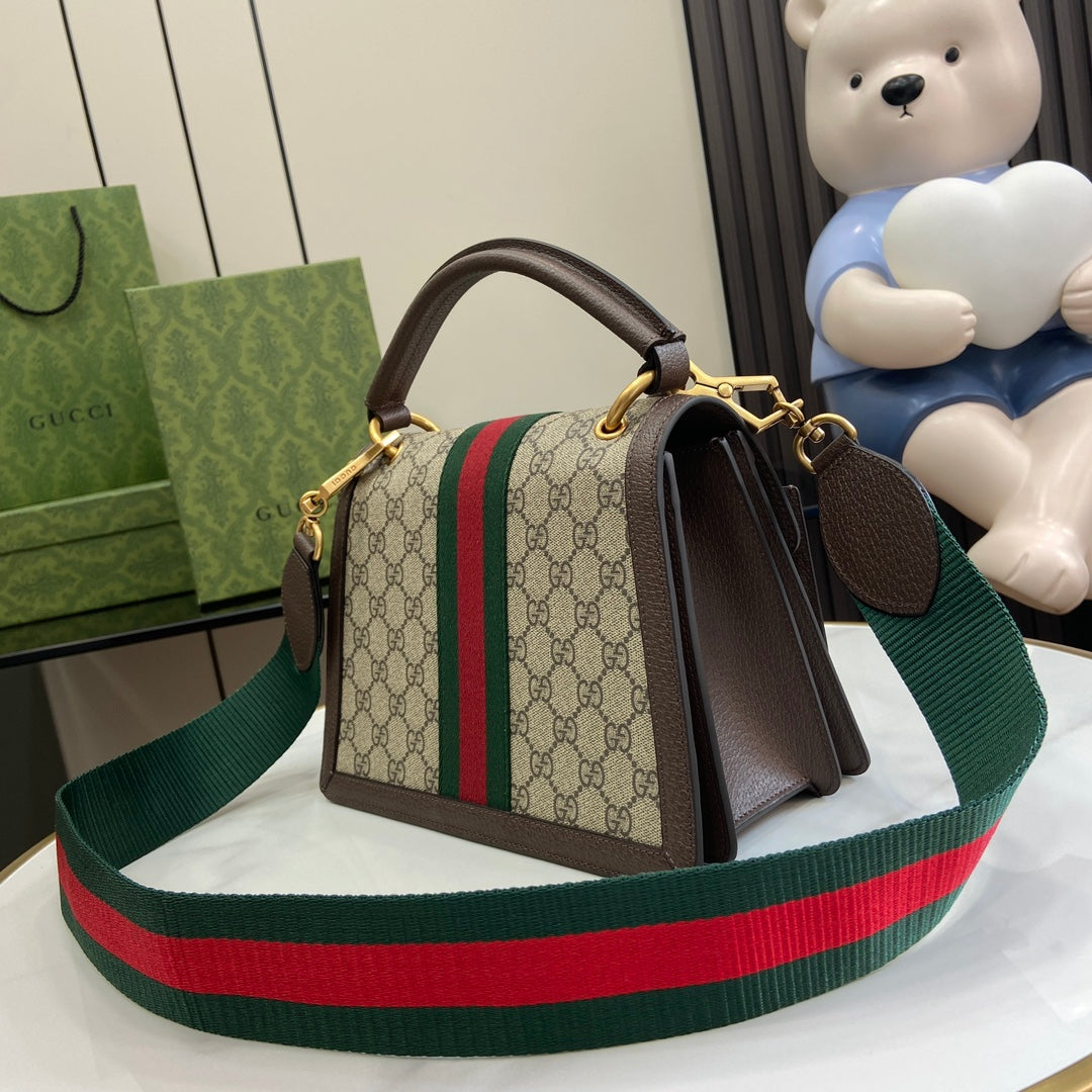 ＧＣＣＩGG QUEEN MARGARET  WOMEN HANDBAG BROWN