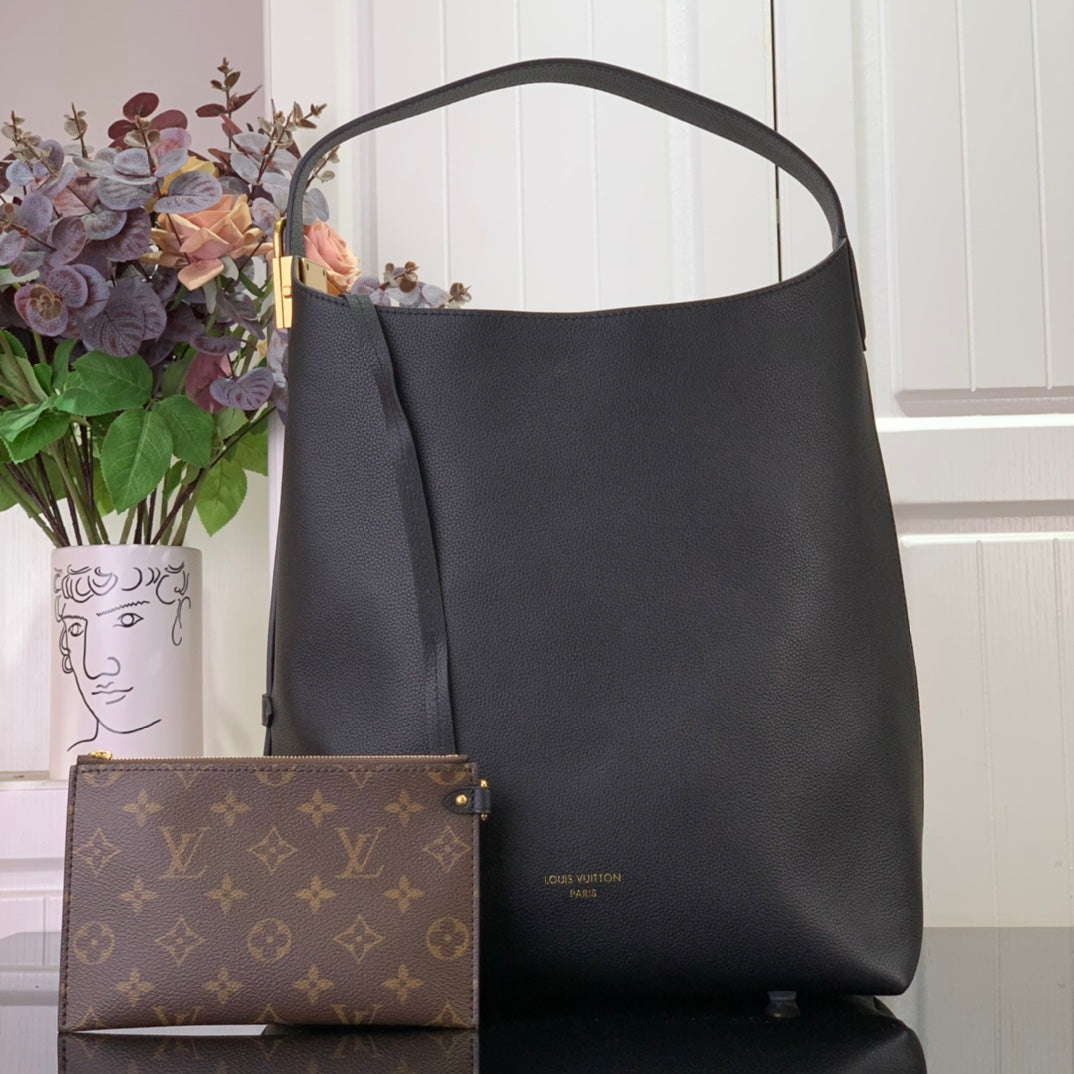 ＬＳ ＶＴＴＯＮ LOW KEY HOBO MM BLACK/BROWN