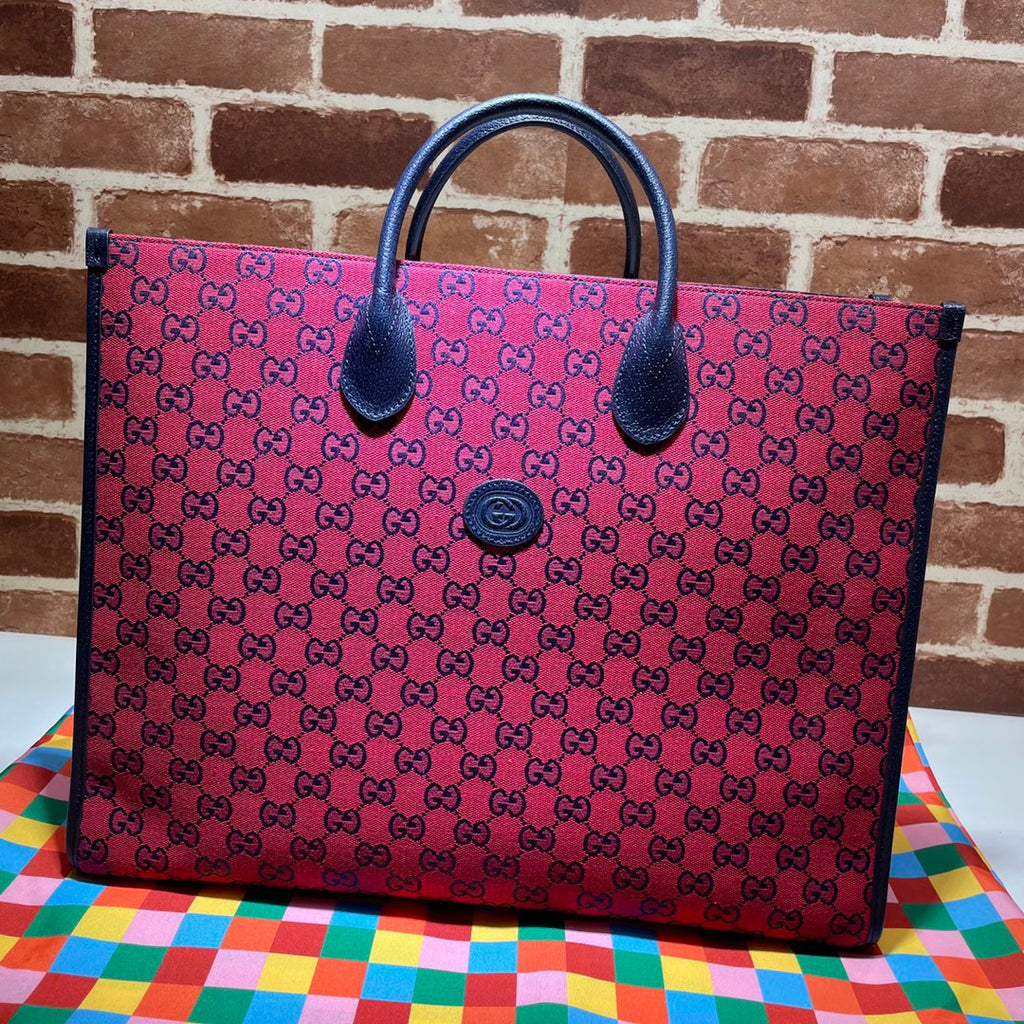 ＧＣＣＩ GG MULTICOLOR LARGE TOTE BAG