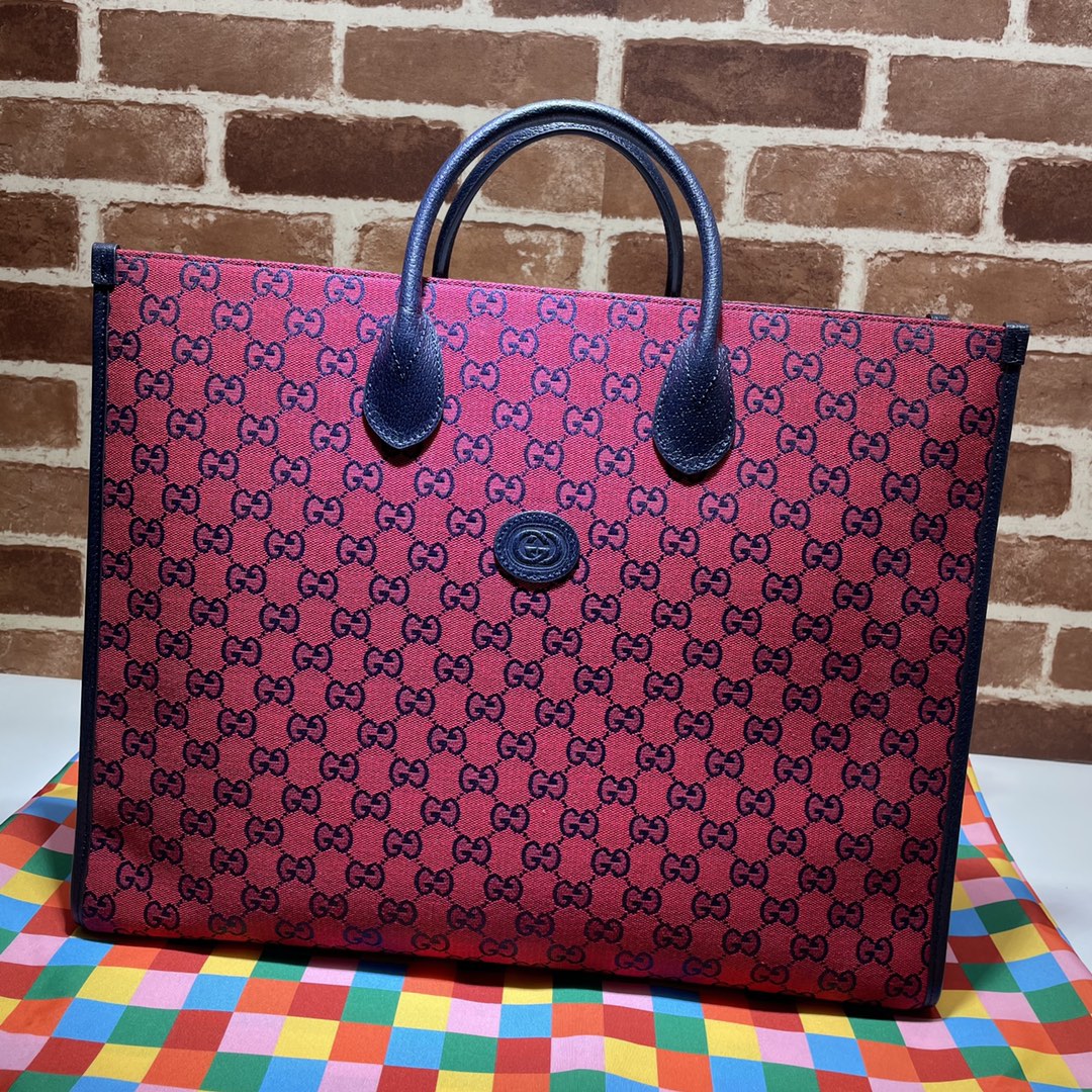 ＧＣＣＩ GG MULTICOLOR LARGE TOTE BAG