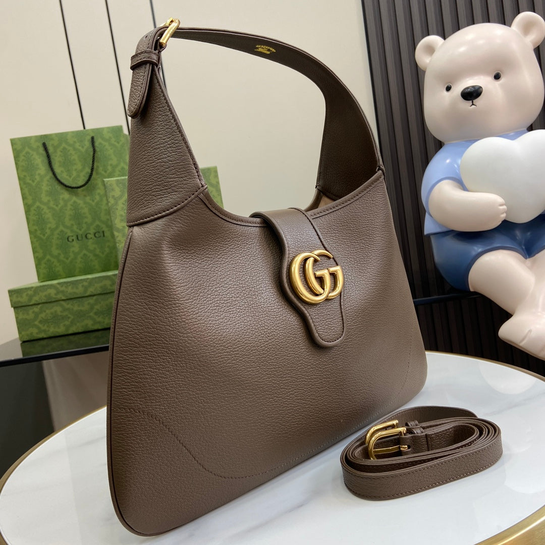 ＧＣＣＩAPHRODITE MEDIUM SHOULDER BAG COCOA