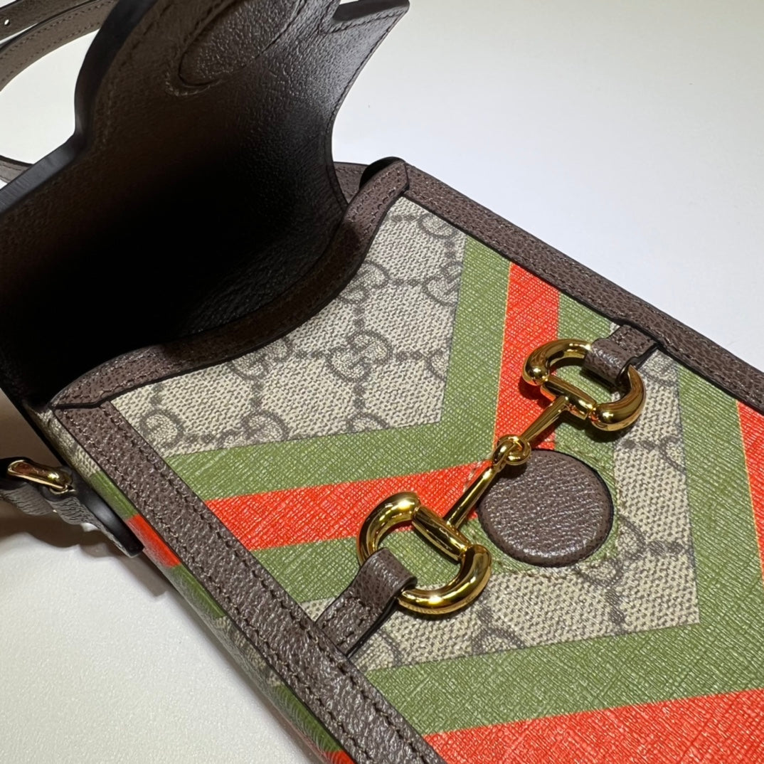 ＧＣＣＩJUMBO GG HORSEBIT 1955 MINI BAG