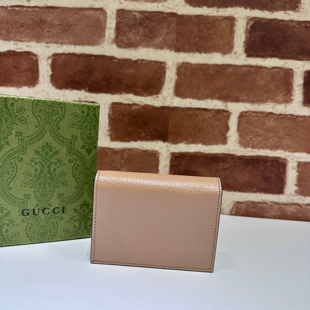 ＧＣＣＩWALLET WITH INTERLOCKING G PYTHON BOW