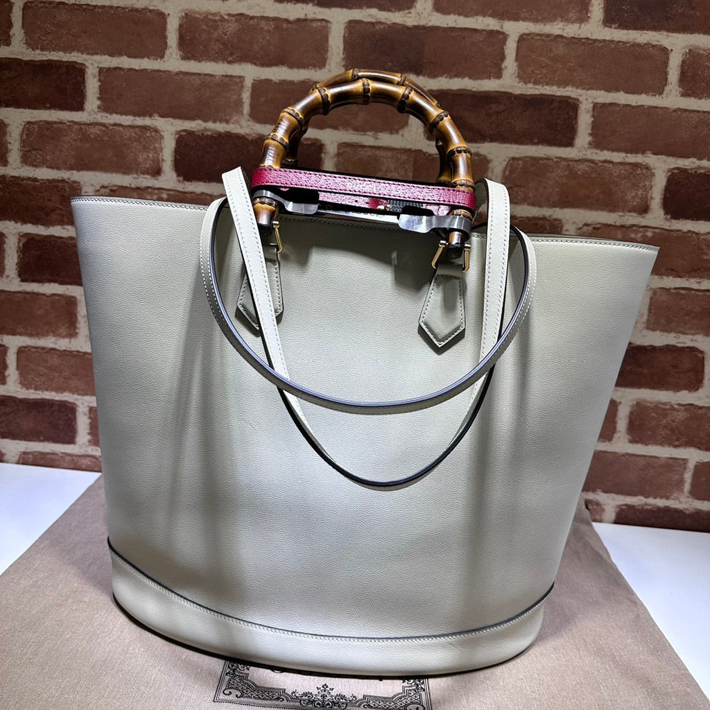ＧＣＣＩDIANA LARGE TOTE BAG WHITE