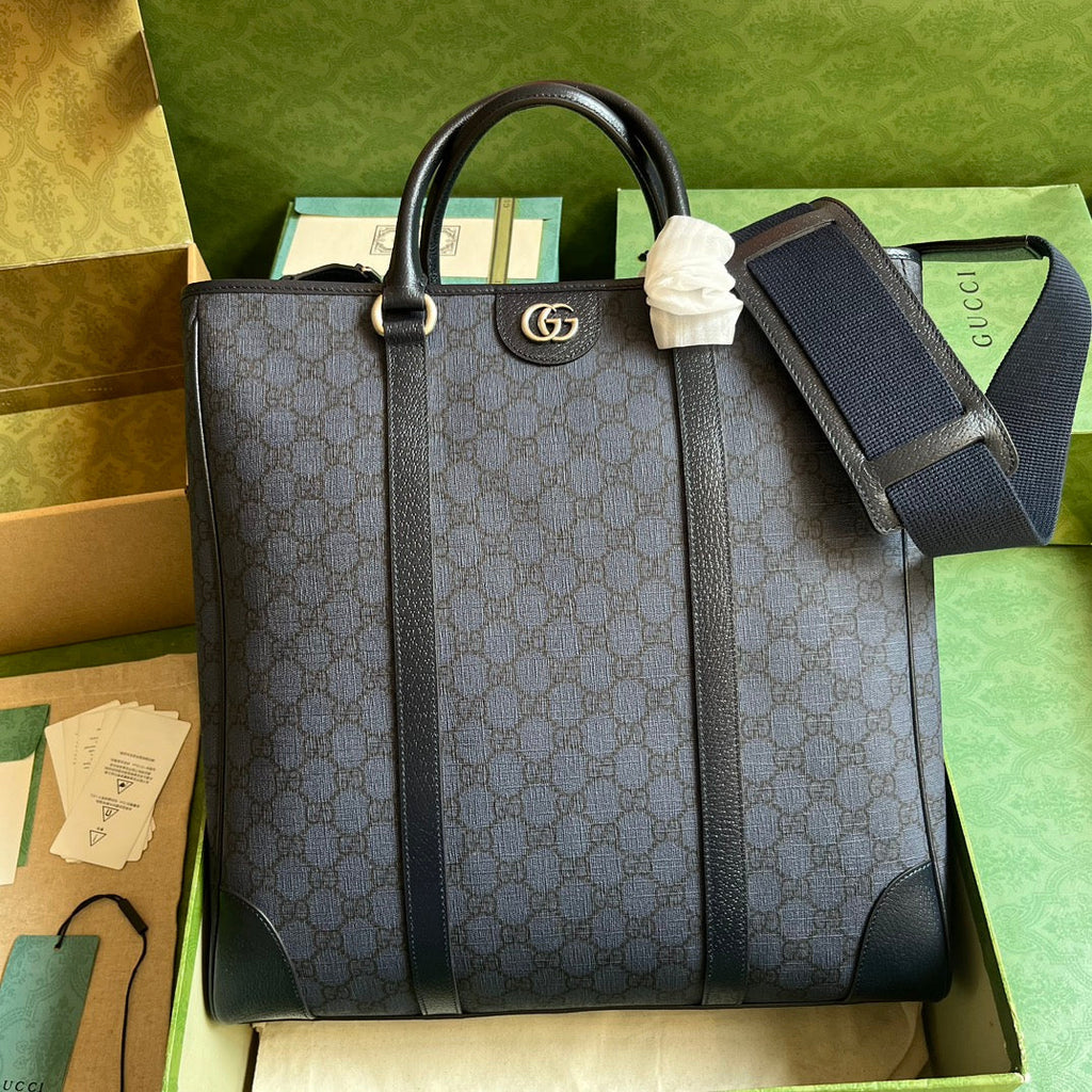 ＧＣＣＩOPHIDIA MEDIUM TOTE BAG BLACK