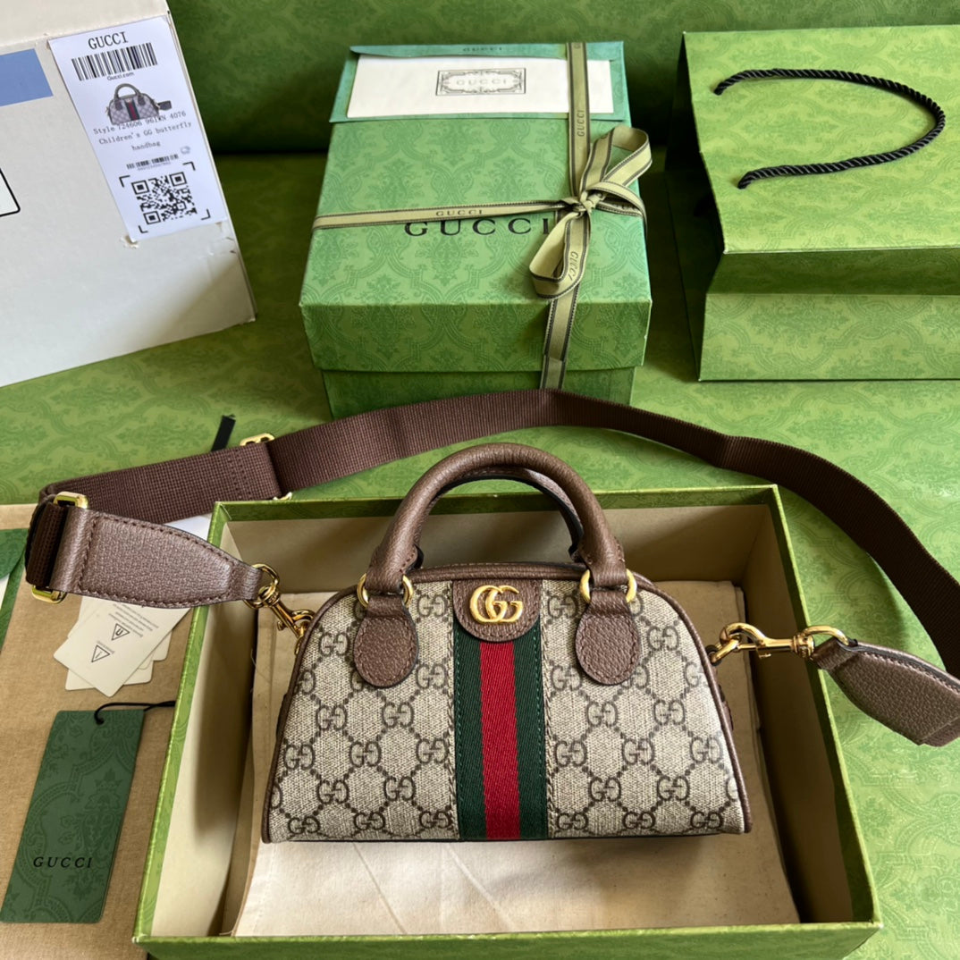 ＧＣＣＩOPHIDIA GG SUPREME SHOULDER HAND BAG BIEGE