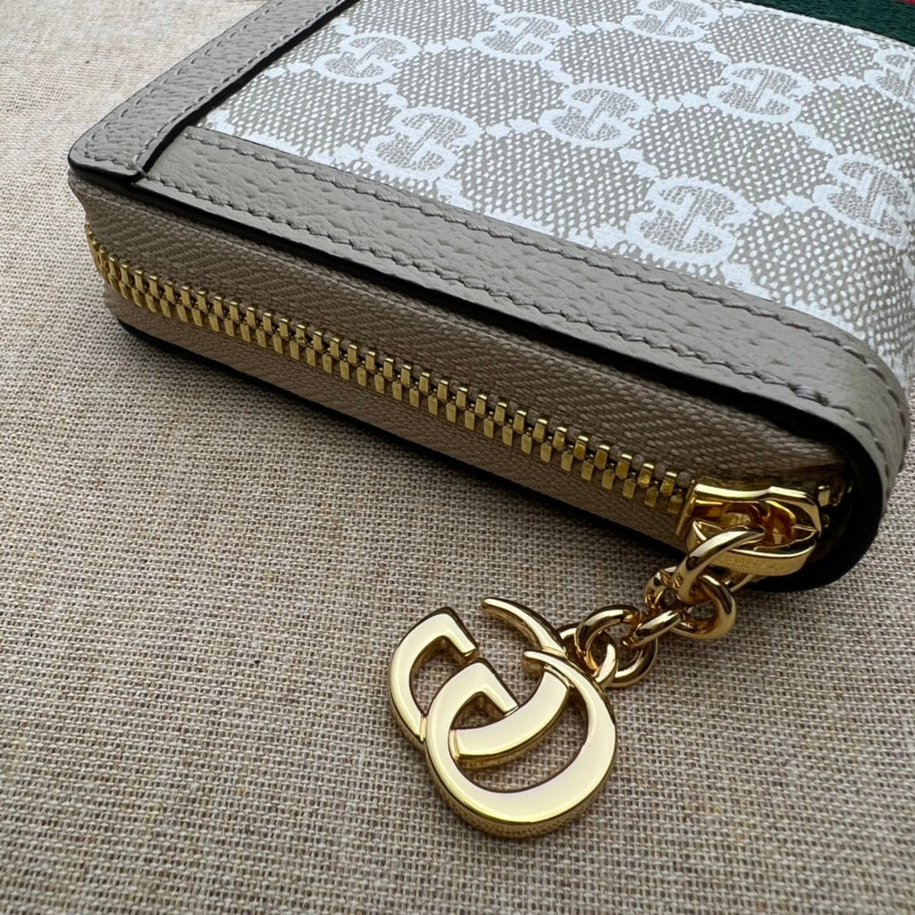 ＧＣＣＩJUMBO GG ZIP AROUND WALLET BEGIE