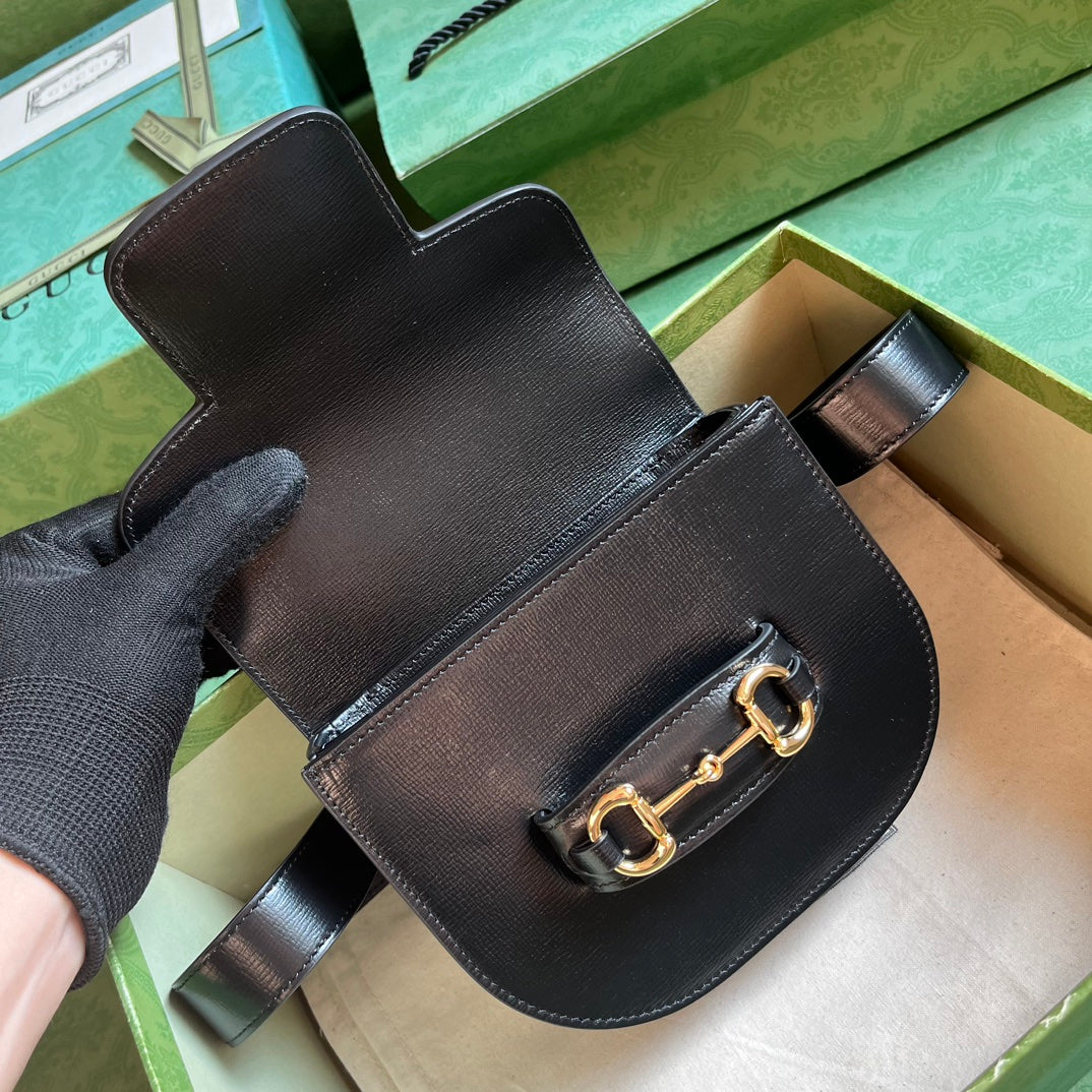 ＧＣＣＩHORSEBIT 1955 SOFT BAG BLACK
