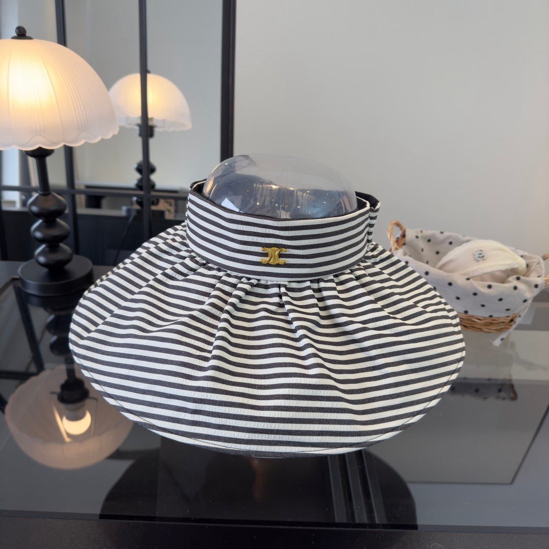 CELINE 26S WIDE BRIM OPEN-TOP VISOR STYLE 94