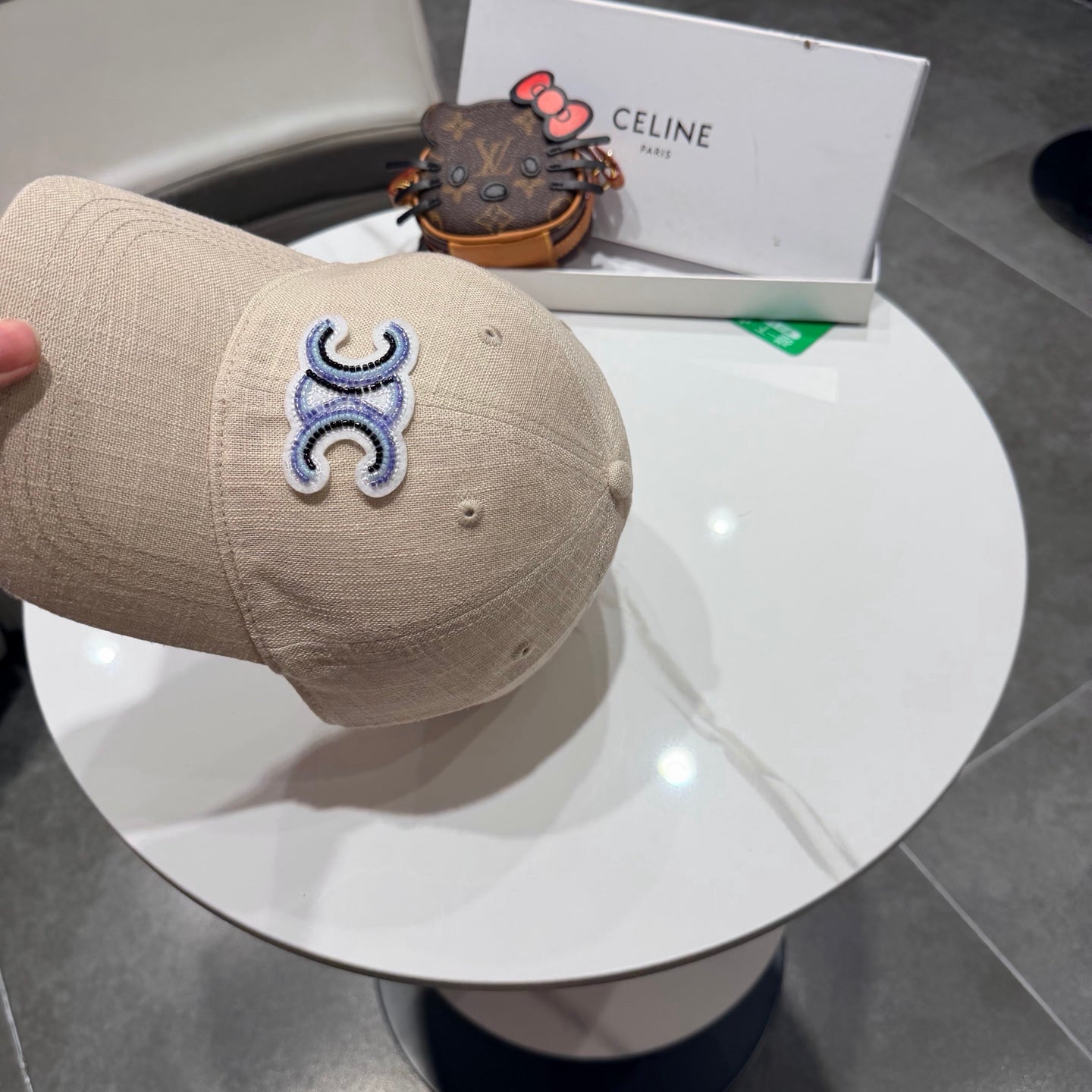 CELINE 26S BASEBALL CAP STYLE 77