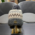 BEANIE HAT IN COLORFUL WOOL 394008