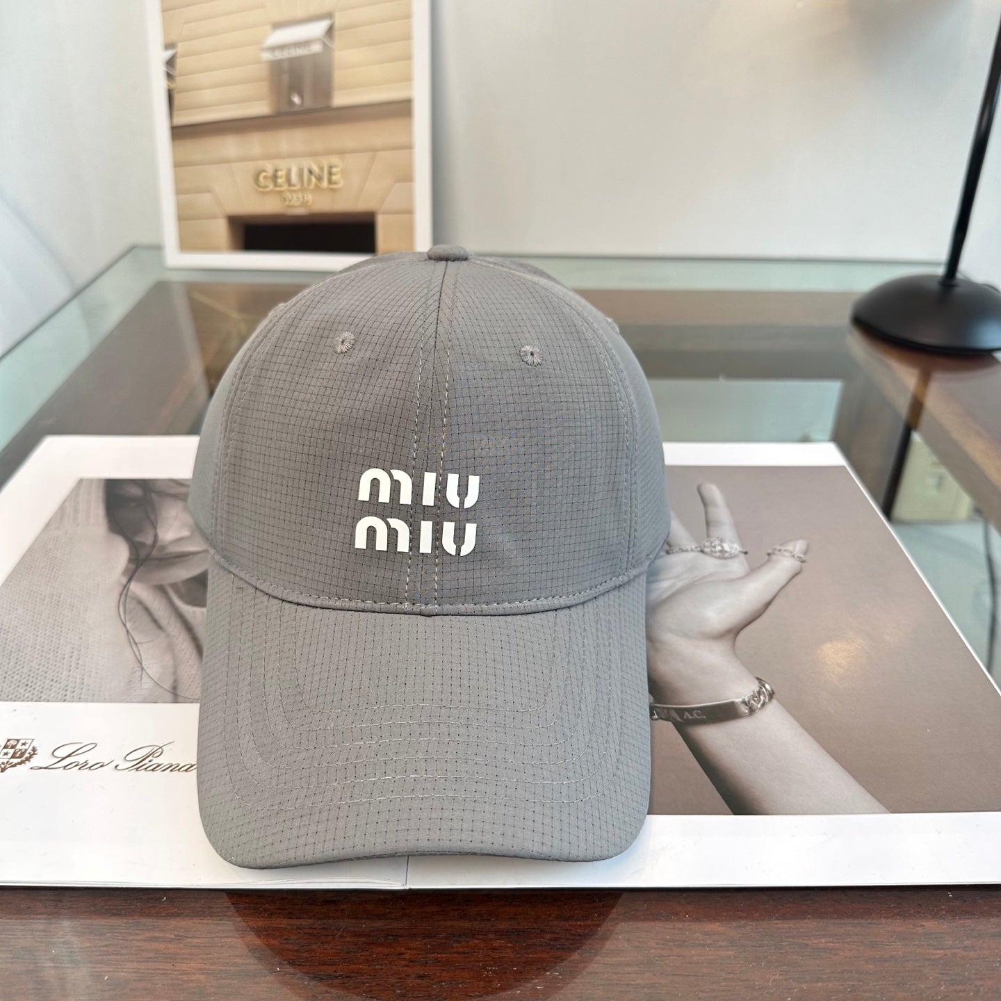 MIUMIU BASEBALL CAP STYLE 24