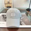 MIUMIU BASEBALL CAP STYLE 21