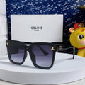 TRIOMPHE SUNGLASSES 548636 IN BLACK ACETATE GRADIENT SMOKE LENSES