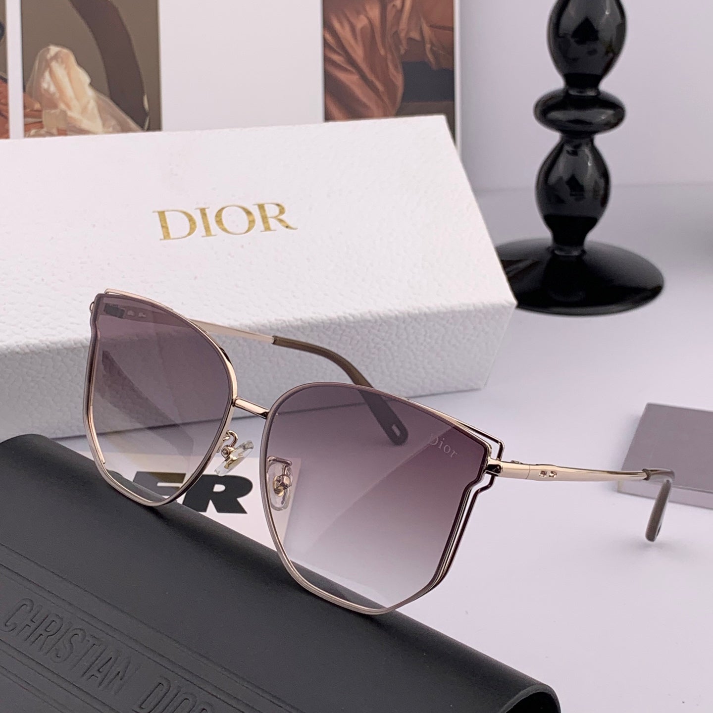 MONTAIGNE SUNGLASS CD4635 IN ACETATE