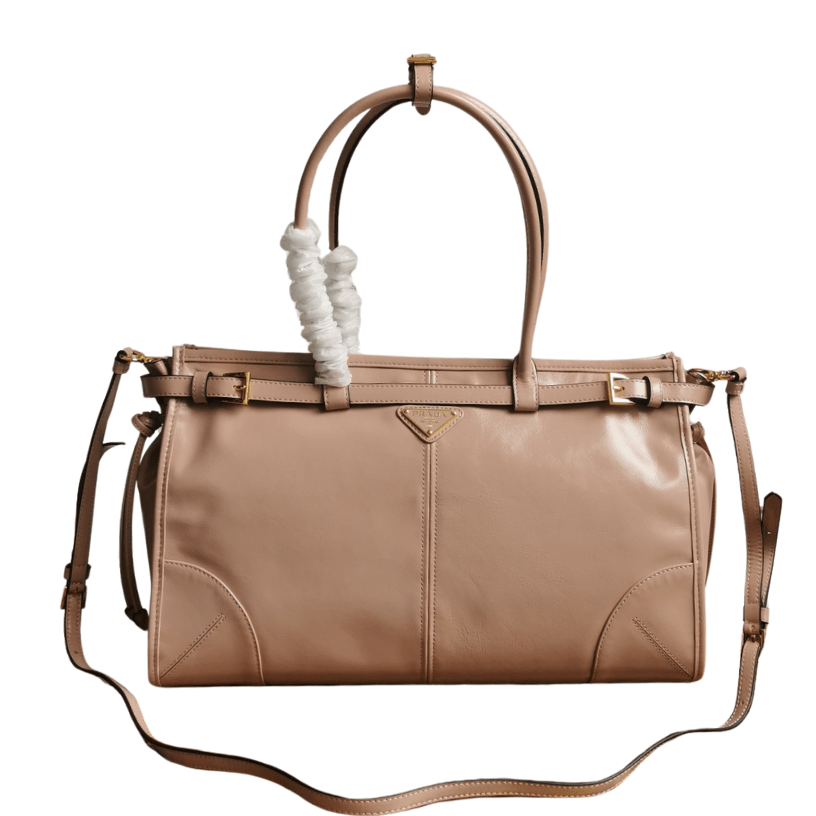 ＰＲＤＡ BONNIE LARGE LEATHER HANDBAG CAMEO