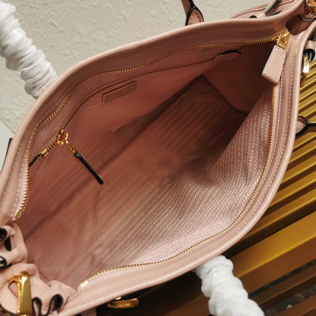 ＰＲＤＡ BONNIE LARGE LEATHER HANDBAG CAMEO