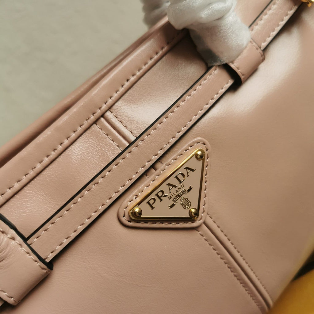 ＰＲＤＡ BONNIE MEDIUM LEATHER HANDBAG CAMEO