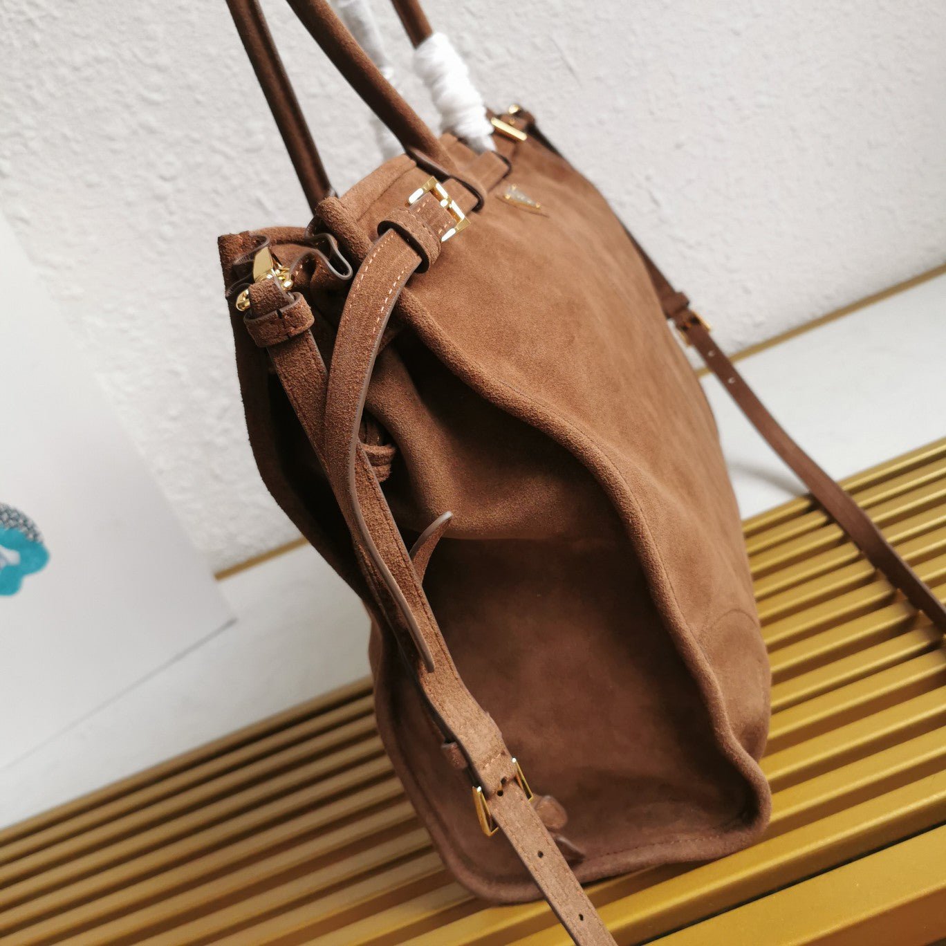 ＰＲＤＡ BONNIE SUEDE TOTE BAG
