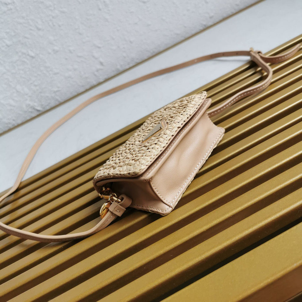 ＰＲＤＡ CROCHET CARD HOLDER WITH SHOULDER STRAP
