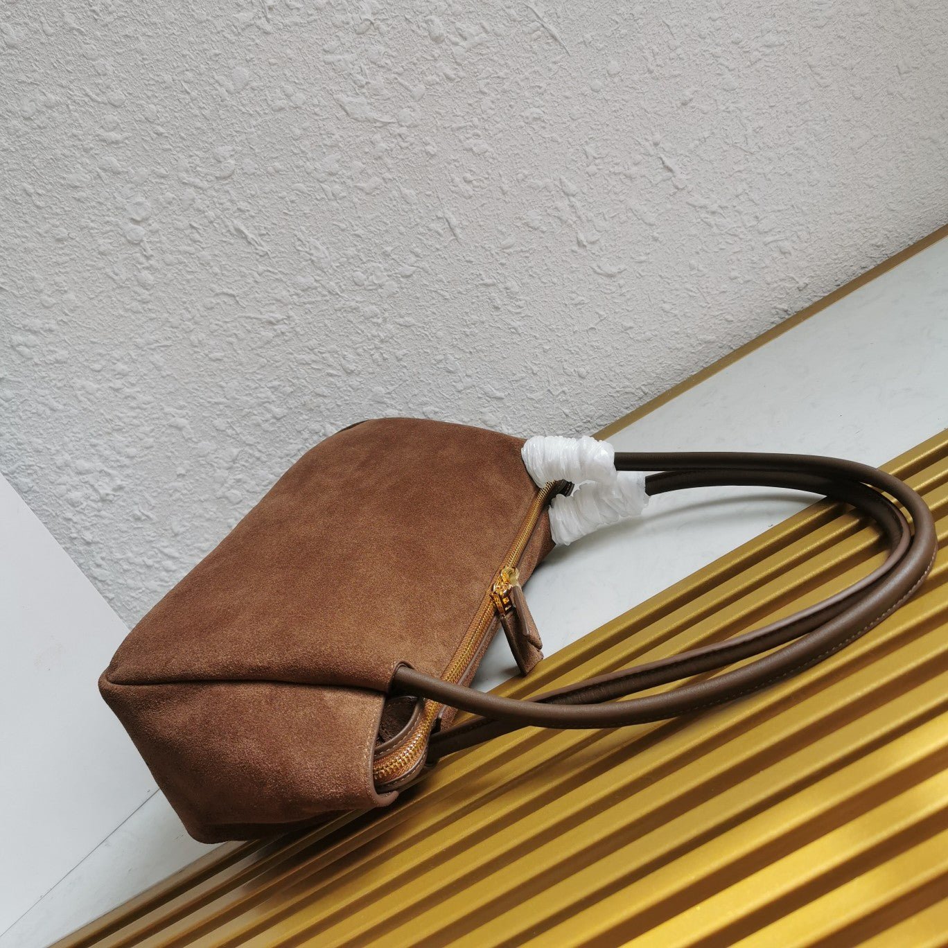 ＰＲＤＡ DARLING MEDIUM SUEDE SHOULDER BAG