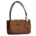 ＰＲＤＡ DARLING MEDIUM SUEDE SHOULDER BAG