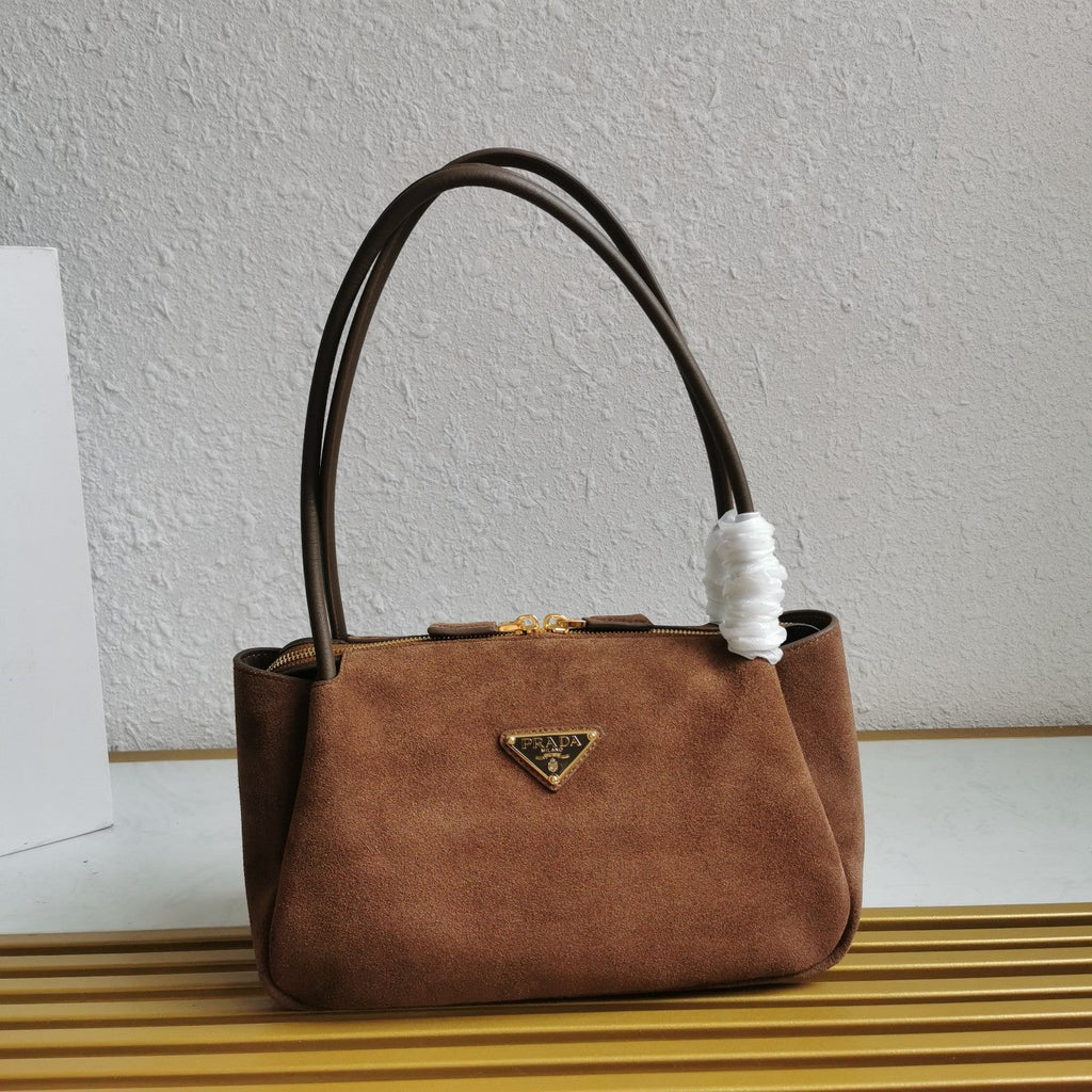 ＰＲＤＡ DARLING MEDIUM SUEDE SHOULDER BAG