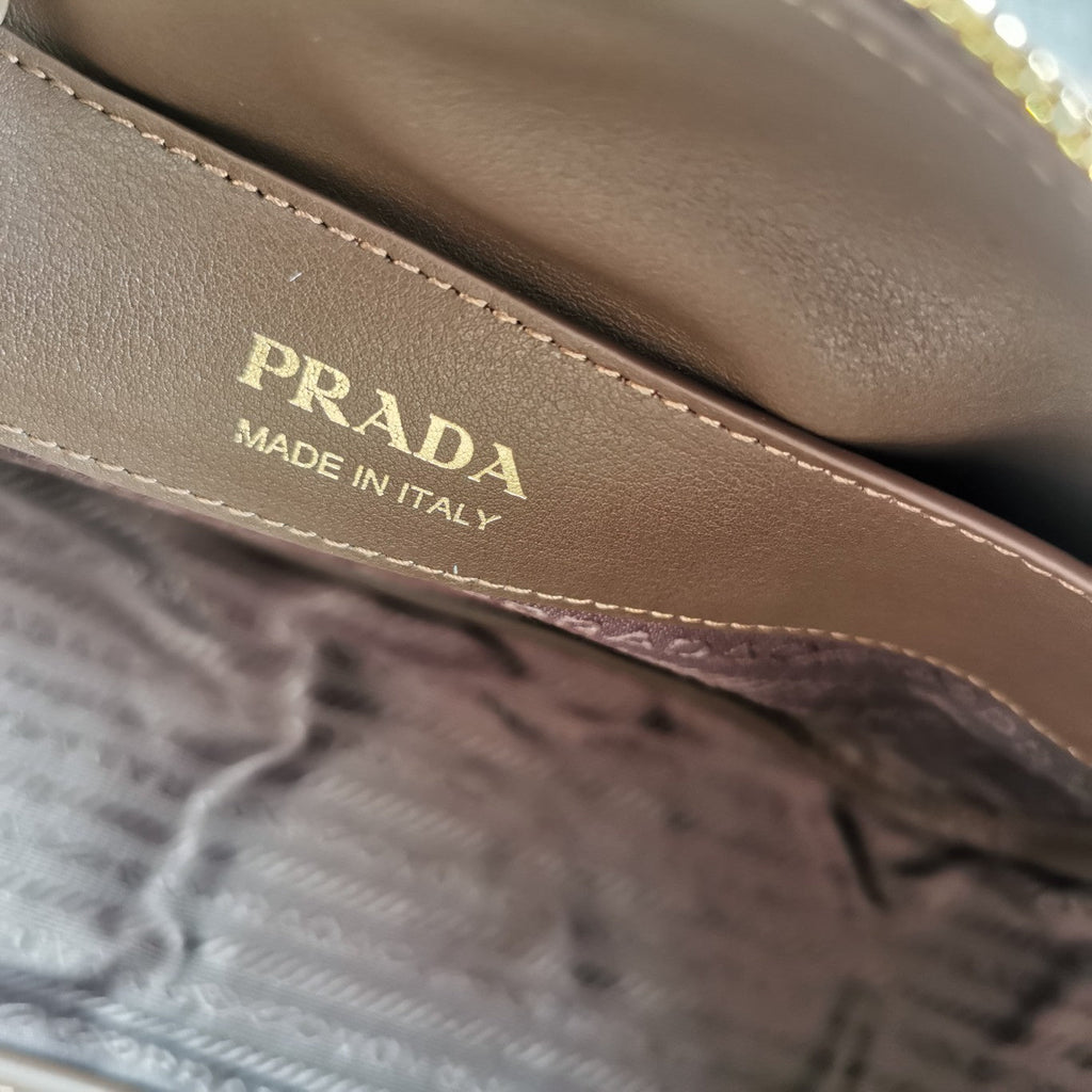 ＰＲＤＡ DARLING MEDIUM SUEDE SHOULDER BAG