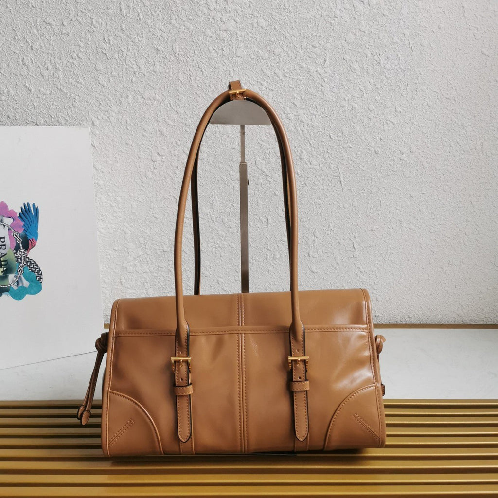 ＰＲＤＡ MEDIUM LEATHER SHOULDER BAG CARAMEL