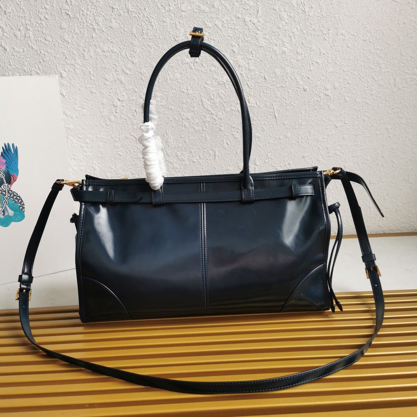 ＰＲＤＡ NAPA LEATHER SHOULDER BAG
