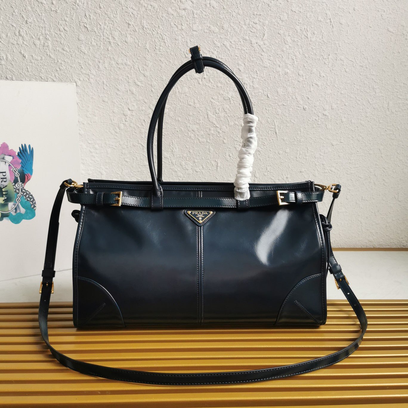 ＰＲＤＡ NAPA LEATHER SHOULDER BAG