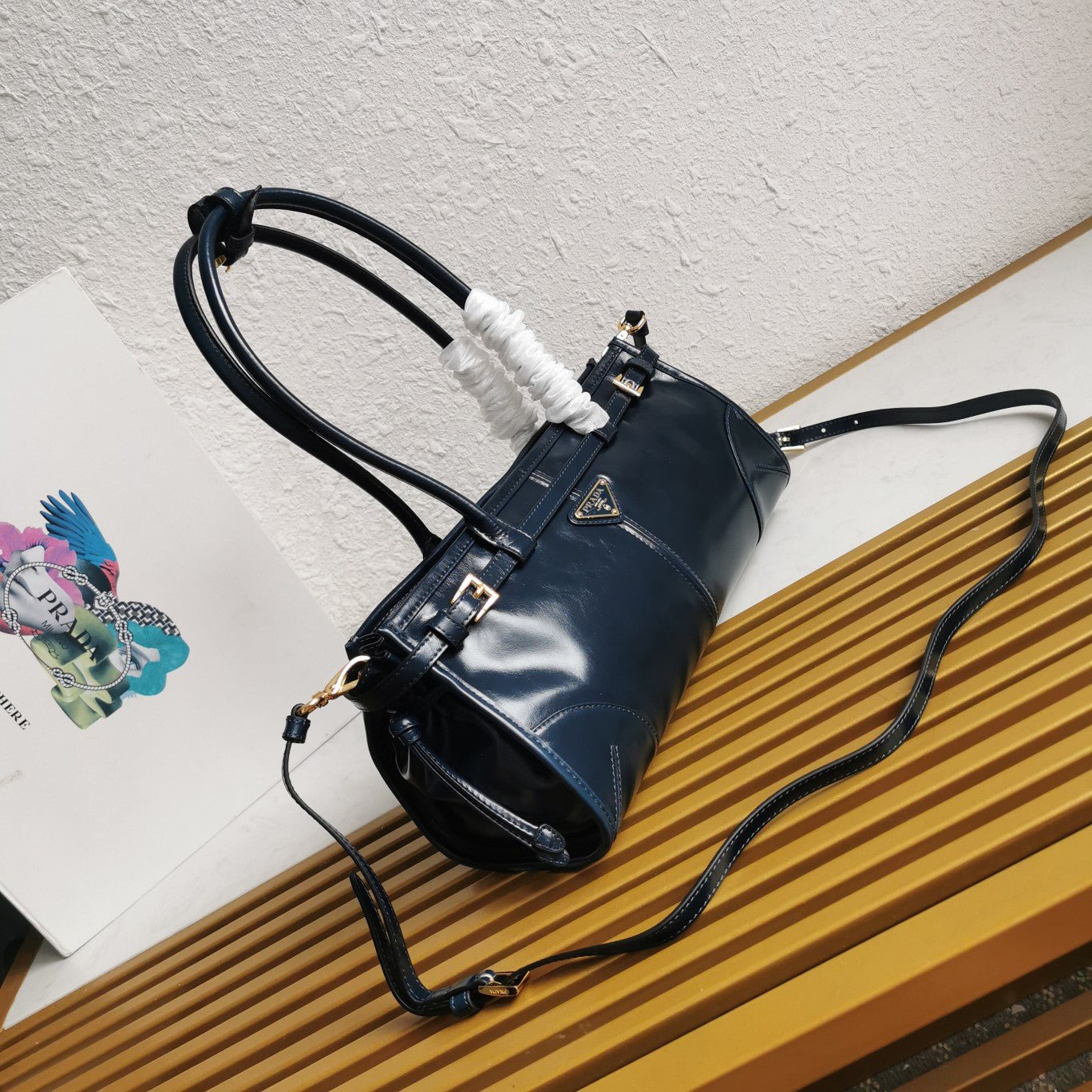 ＰＲＤＡ NAPA LEATHER SHOULDER BAG MEDIUM