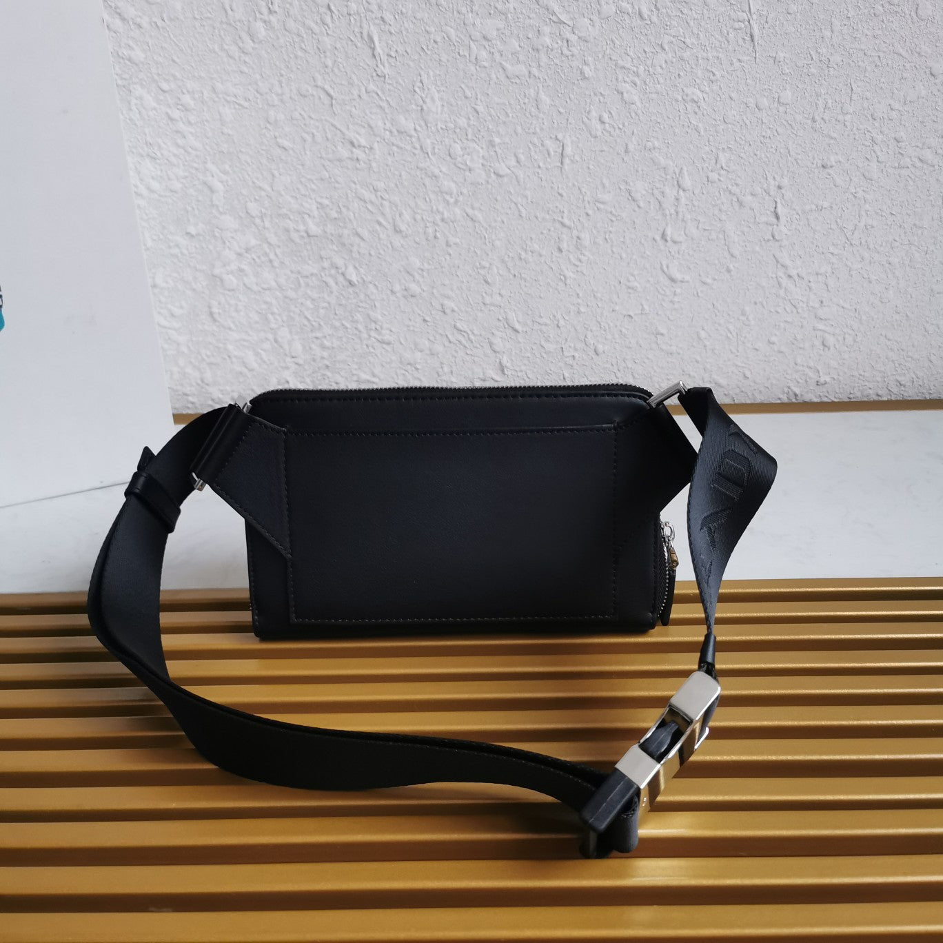 ＰＲＤＡ RE-NYLON AND LEATHER SHOULDER BAG