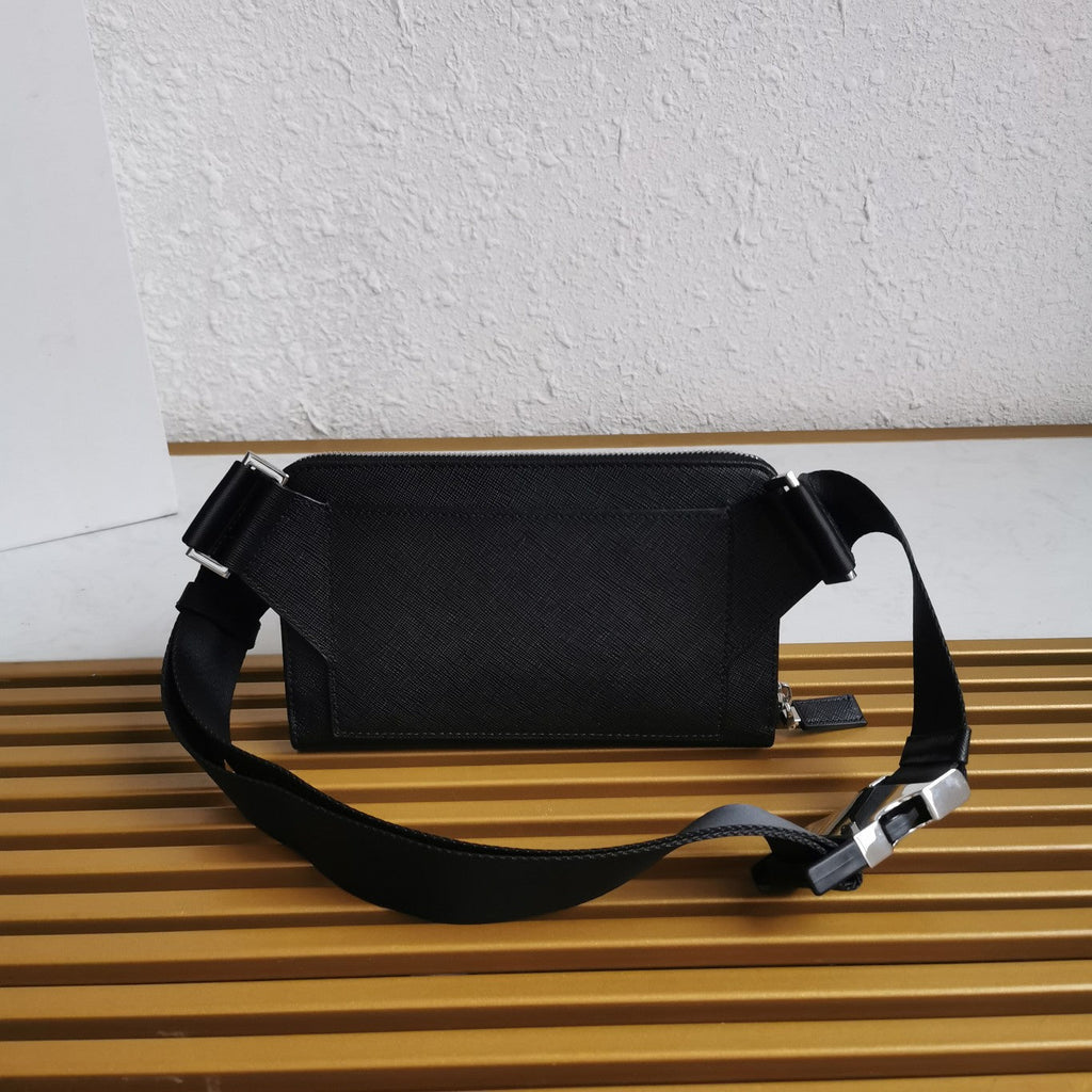 ＰＲＤＡ RE-NYLON AND SAFFIANO LEATHER SHOULDER BAG