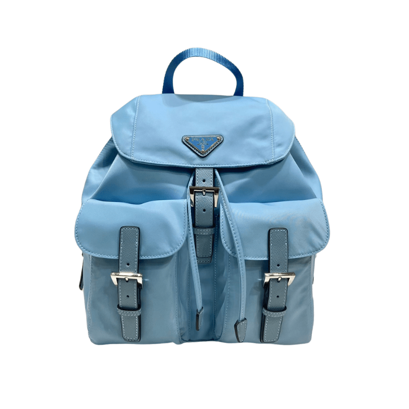 ＰＲＤＡ RE-NYLON BACKPACK LIGHT BLUE