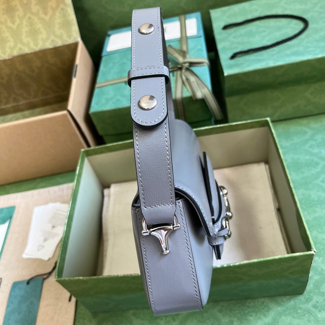ＧＣＣＩHORSEBIT 1955 SMALL SHOULDER BAG GREY