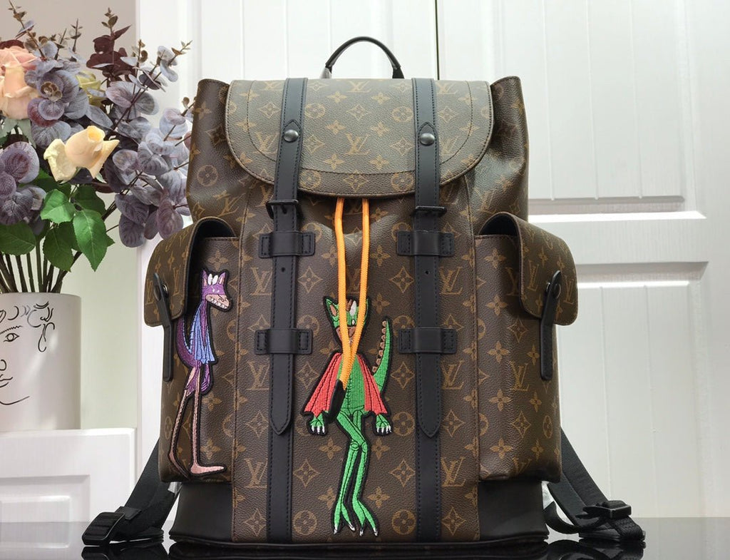 ＬＳ ＶＴＴＯＮ M41079 CHRISTOPHER BACKPACK BROWN