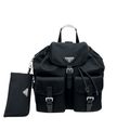 ＰＲＤＡ RE-NYLON MEDIUM BACKPACK WITH POUCH