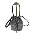 ＰＲＤＡ SATIN BAG WITH CRYSTALS