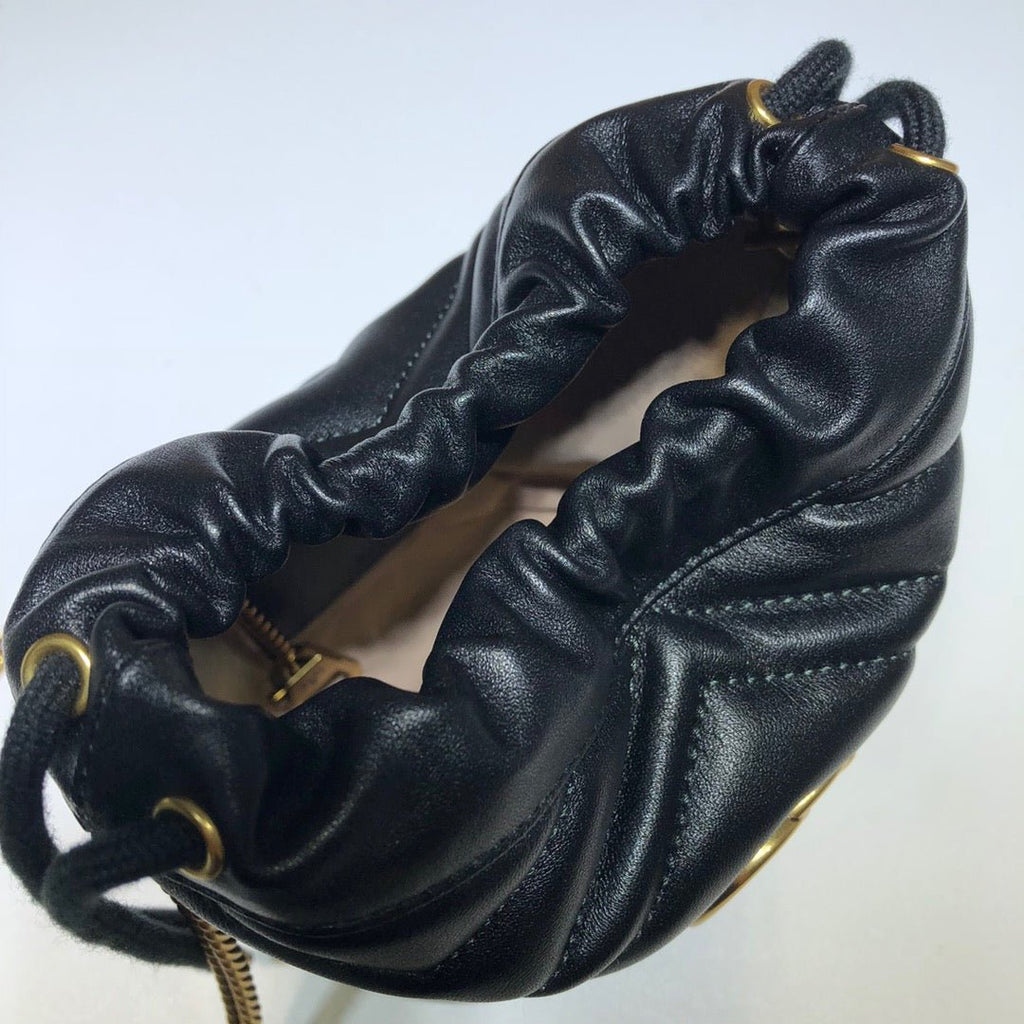 ＧＣＣＩGG MARMONT BUCKET BAG BLACK