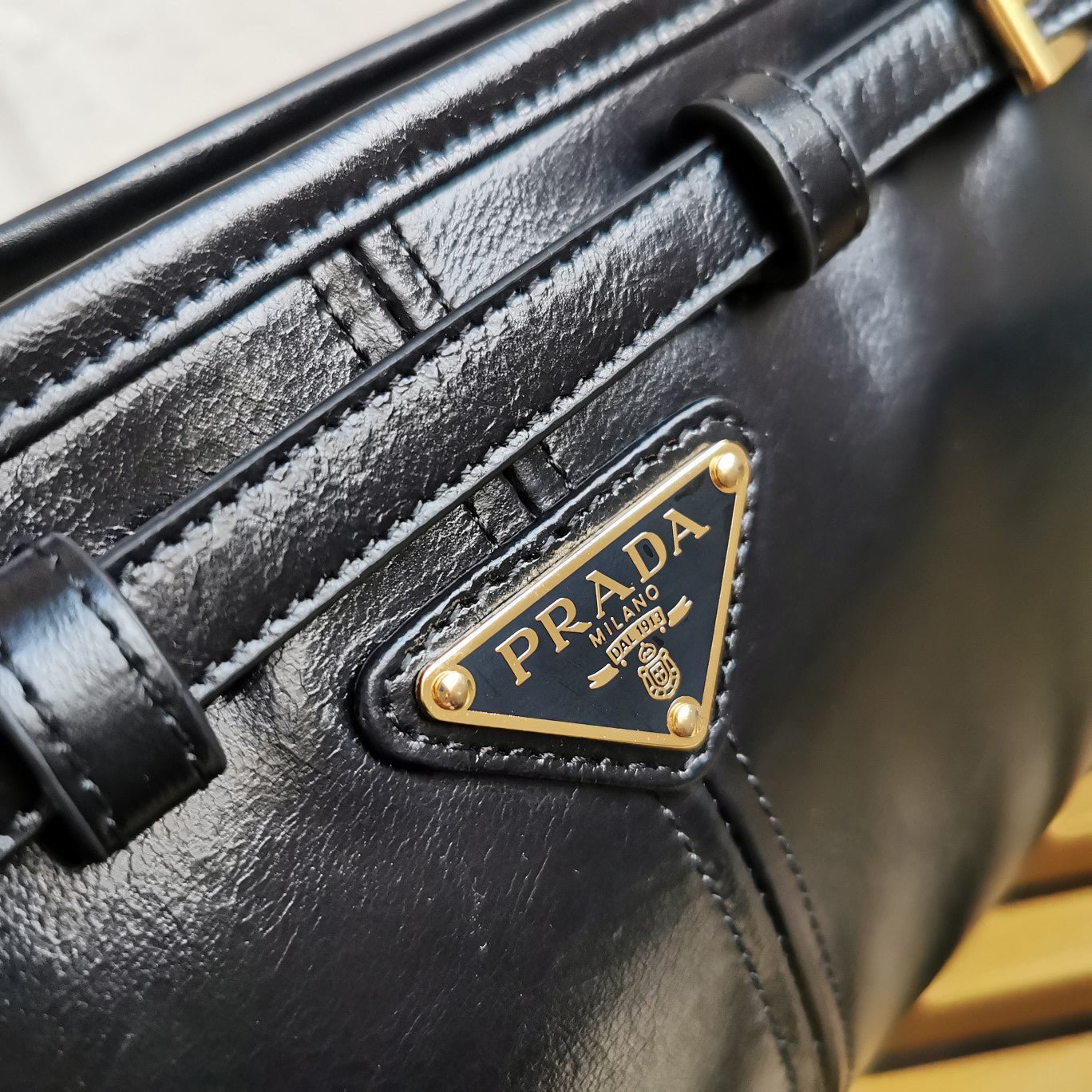 ＰＲＤＡ BONNIE SMALL LEATHER SHOULDER BAG