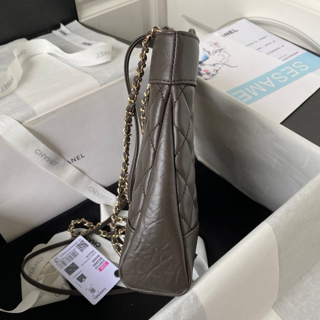 ＣＨＮＥＬ31 MINI SHOPPING BAG TAUPE
