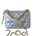 ＣＨＮＥＬ 24P CLASSIC HANDBAG SILVER