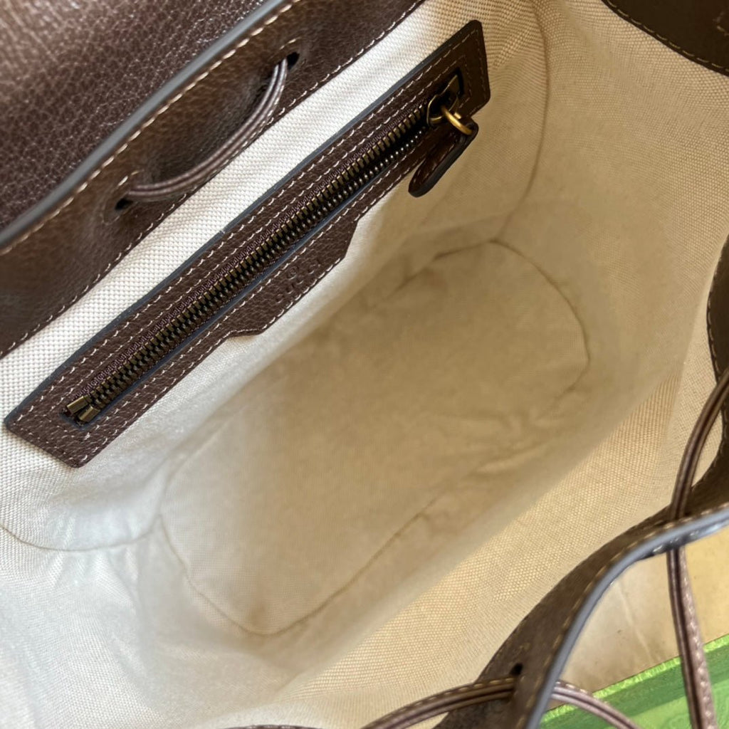ＧＣＣＩTIGER GG BACKPACK BEIGE/EBONY