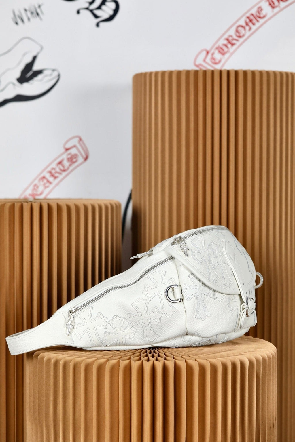 ＣＨＲＭ ＨＲＴＳ WHITE CROSS PATCH SNAT PACK WHITE