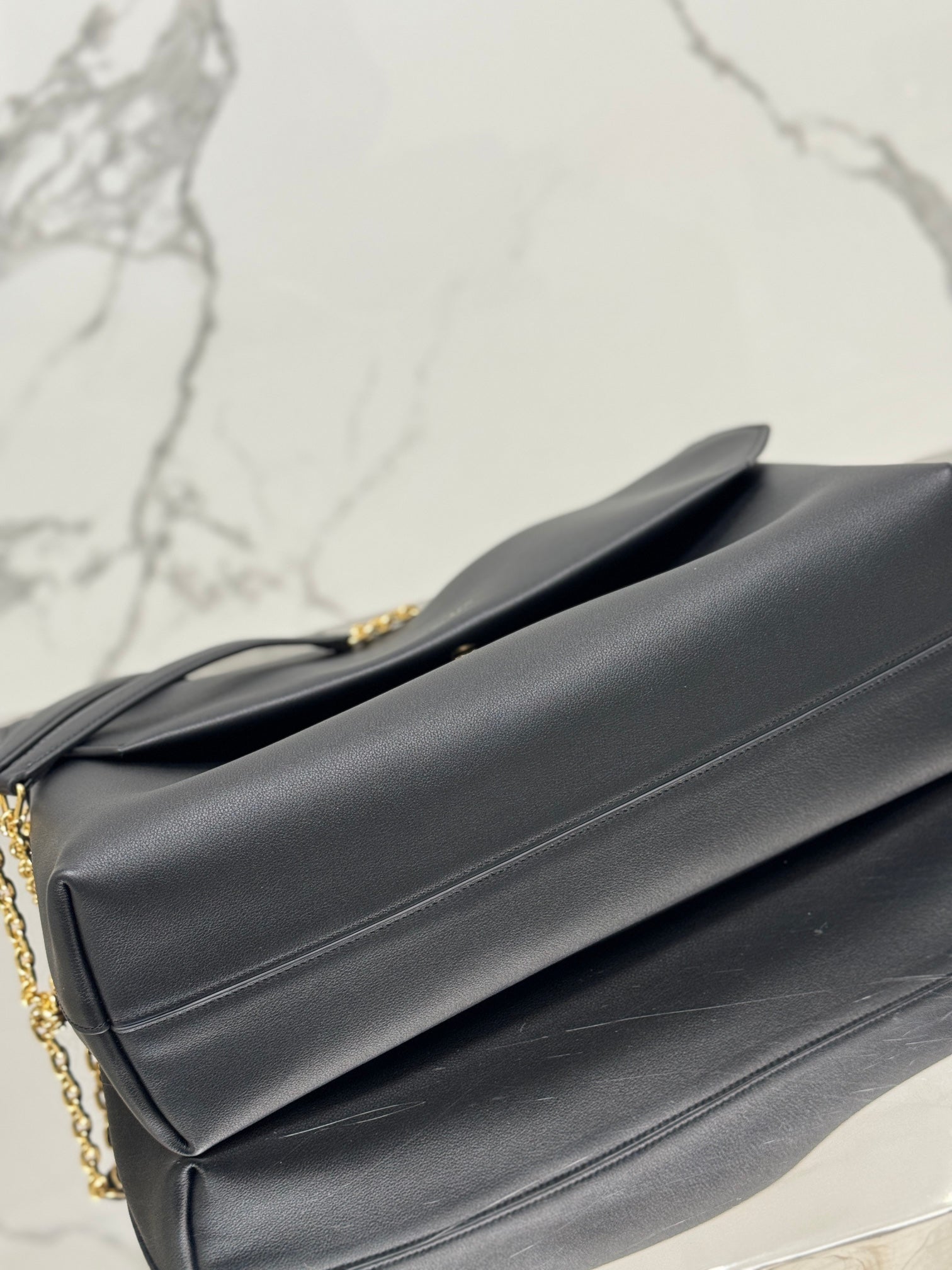 ＰＲＤＡ DOUX LARGE LEATHER SHOULDER BAG BLACK