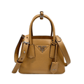 ＰＲＤＡ LEATHER TOTE BAG CARAMEL