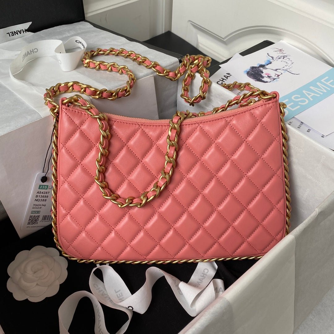 ＣＨＮＥＬ23B HOBO SHOULDER BAG PINK